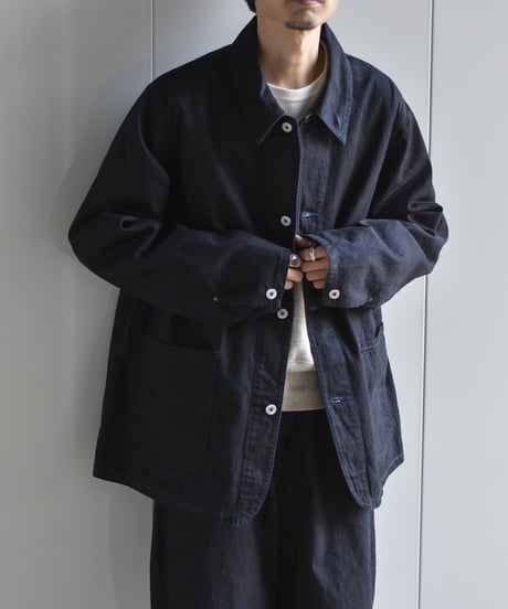 saby WORKERS JACKET TYPE TWO POCKET - 11oz Uneven yarn Denim -