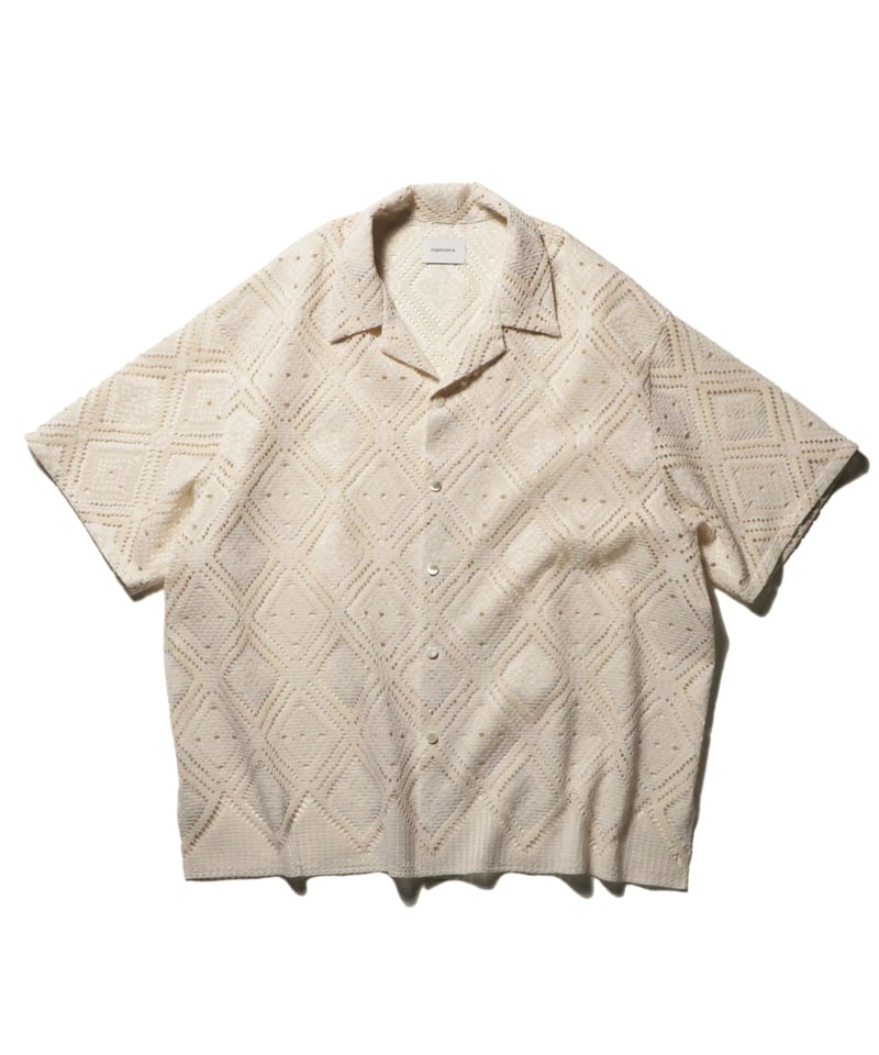 superNova. Aloha shirt-Diamond raschel lace | 4
