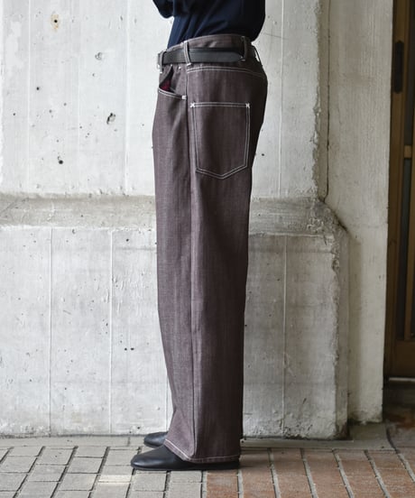 Willow Pants P-040 brown denim