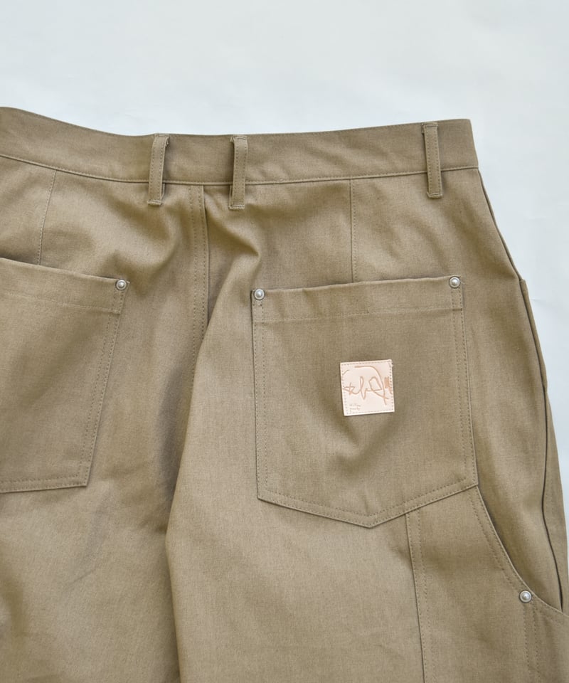 Willow Pants P-020 khaki | 45do｜ULTERIOR・refome