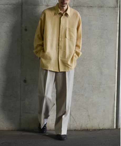 MATSUFUJI Vintage Fabric Utility Shirts