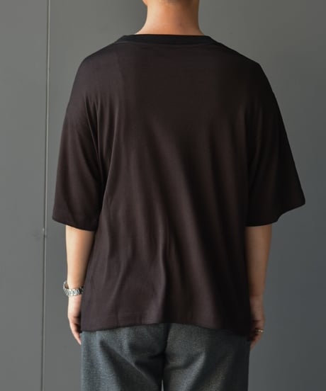 Gorsch the merry coachman Summer Wool Knit Pullover-Ryukyu Indigo