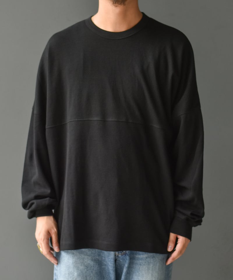 トップス ULTERIOR C/CASH HONEYCOMB FOOTBALL TEE 4 ULTERIOR】C/CASH HONEYCOMB FOOTBALL TEE - HUUKU