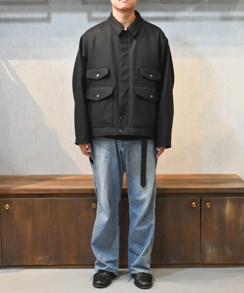 LAST1】ULTERIOR SUPER FINE LIGHT MELTON SHORT