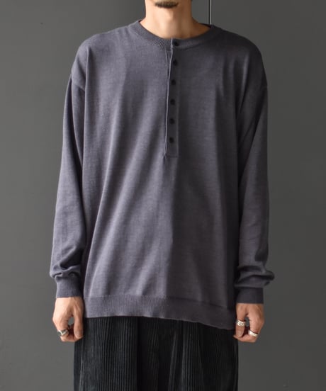 "Exclusive"ANDER HENLY NECK KNIT
