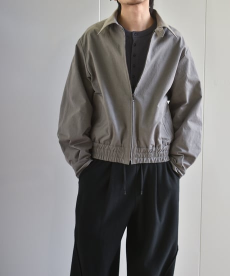 RICE NINE TEN  ZIP UP SHORT BLOUSON