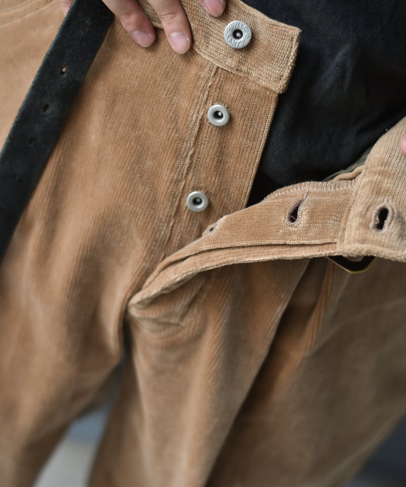 Willow Pants P-035 BEG-CORD | 45do｜ULTERIOR・ref