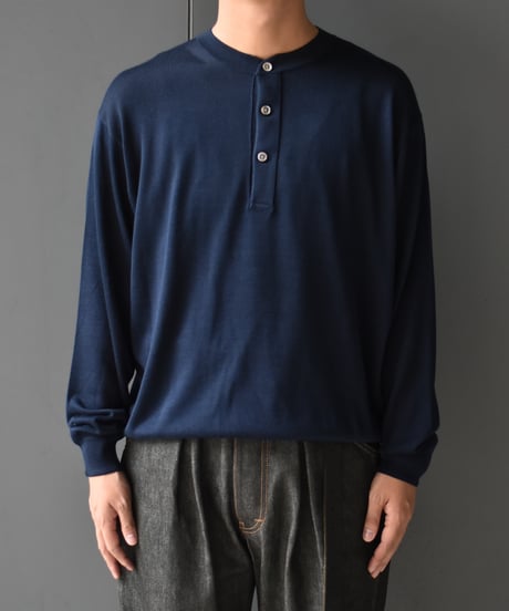 MEIAS  SILK HENLEY NECK PO