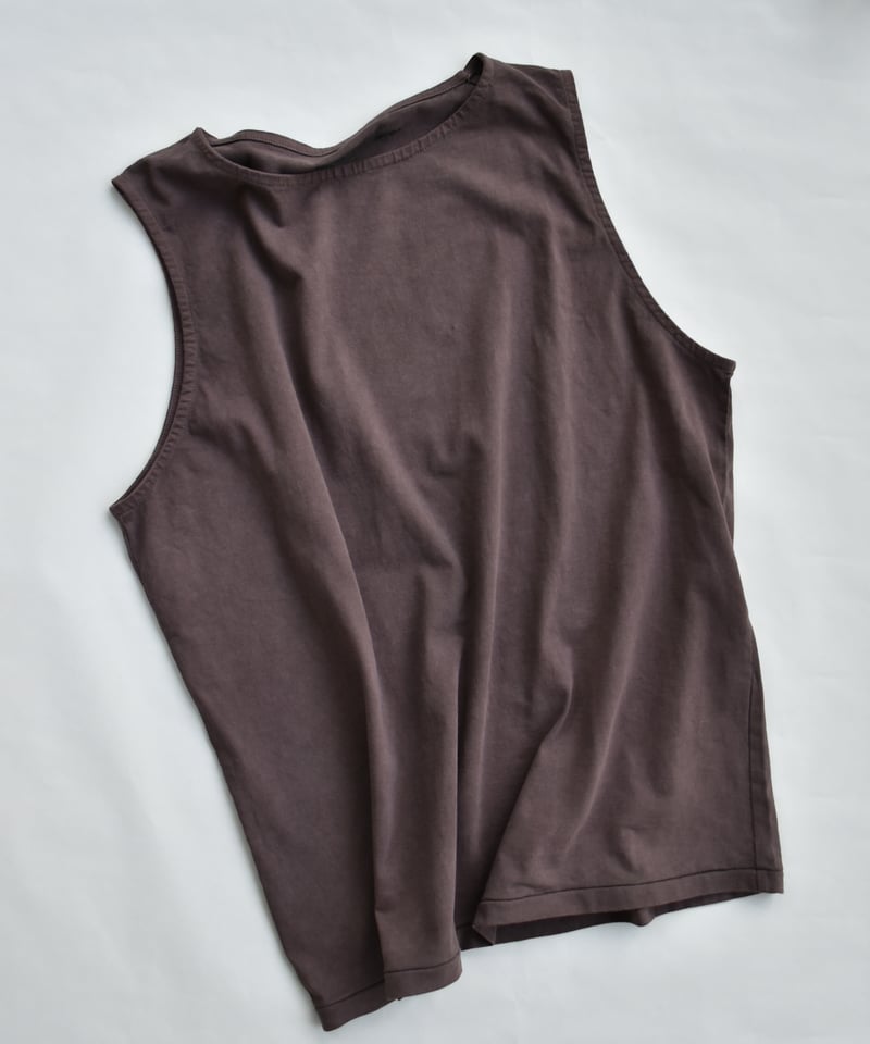 ANDER SLEEVELESS POISON TEE | 45do｜refomed・Gors