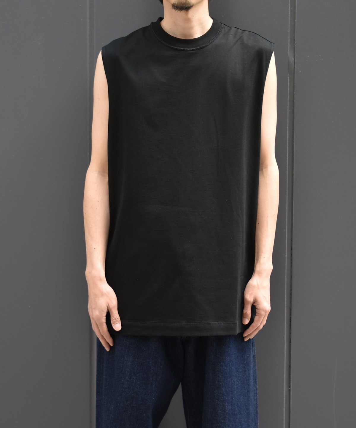 トップス ULTERIOR SUVIN SUEDED TENJIKU SLEEVELESS ULTERIOR SUVIN SUEDED TENJIKU SLEEVELESS TEE |