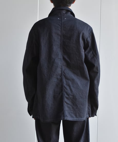 saby WORKERS JACKET TYPE TWO POCKET - 11oz Uneven yarn Denim -