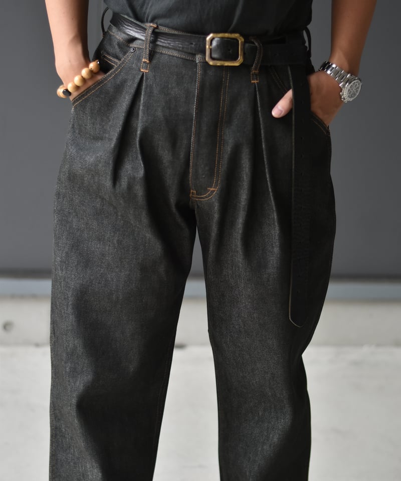 パンツ willow pants P-035 Willow Pants P-035 BLK-DENIM | 45do｜ULTERIOR・re