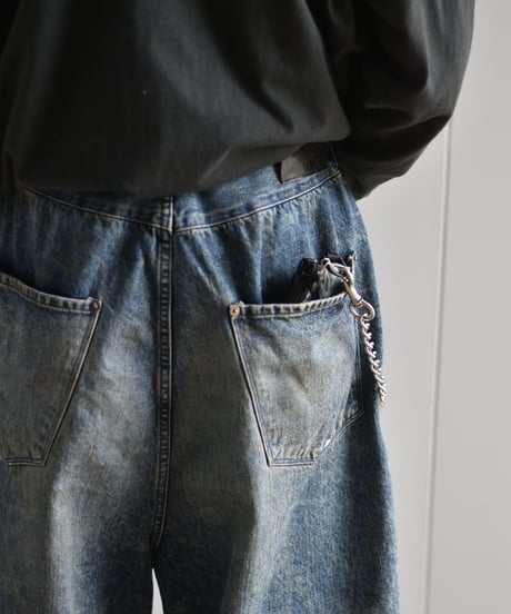 refomed FRESH MAN DENIM WIDE PANTS "PAINT"