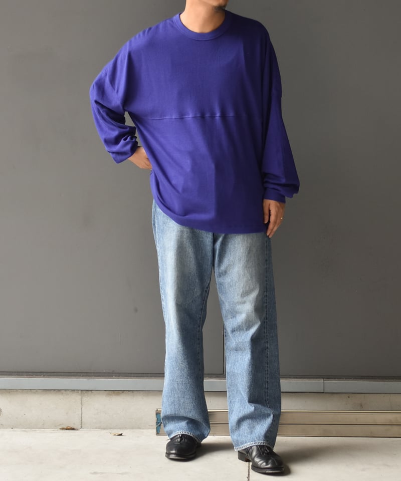 ULTERIOR C/CASH HONEYCOMB FOOTBALL TEE | 45do｜