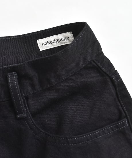 nakedgauge ONE WASH BLACK DENIM ASHLEY JEANS