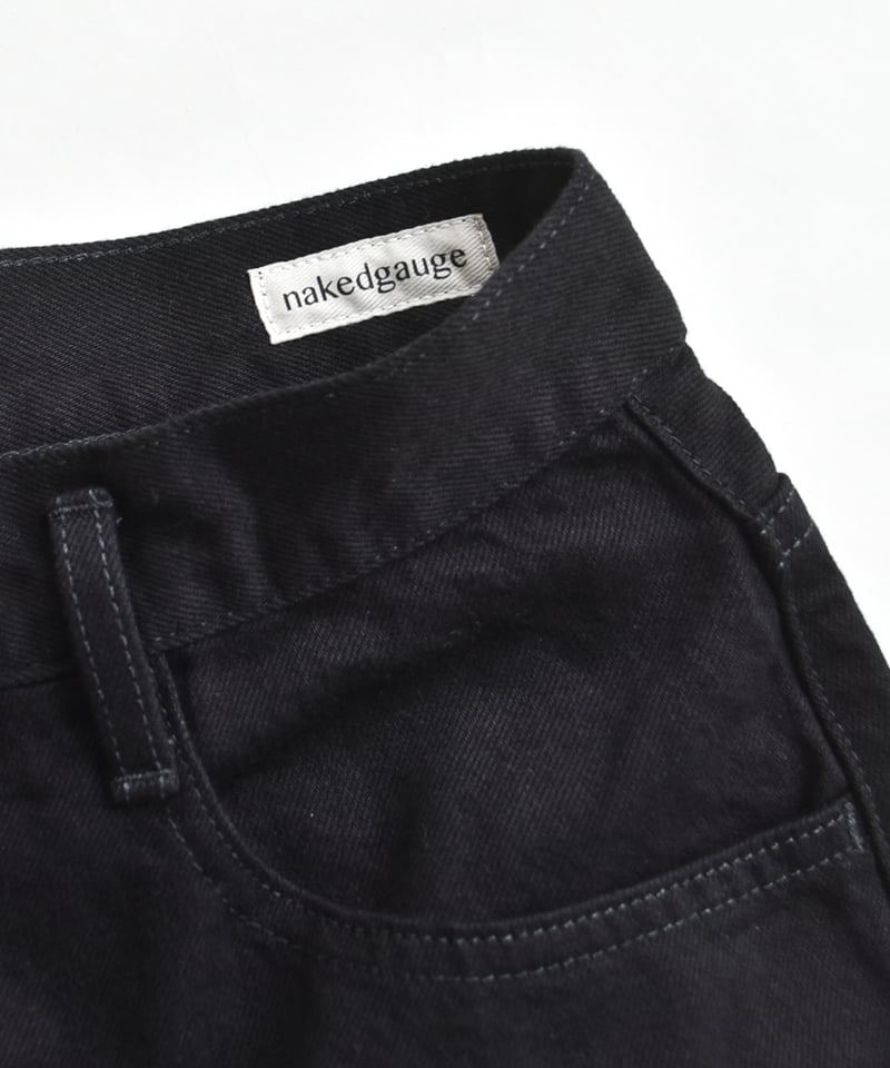 nakedgauge ONE WASH BLACK DENIM ASHLEY JEANS |