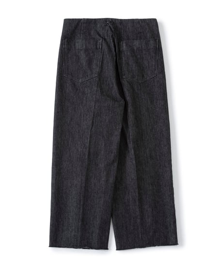 saby TUCK-BAGGY TYPE 2 - Stripe Denim One Wash -
