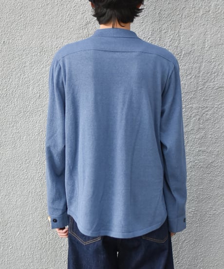 MEIAS LINEN CHAMBRAY KNIT SHIRTS