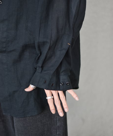Gorsch the merry coachman  Panama Cotton Breath Collar Shirt