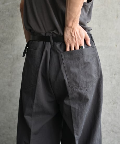 【LAST1】saby TUCK-BAGGY TYPE 2 - High-density twill FAB -
