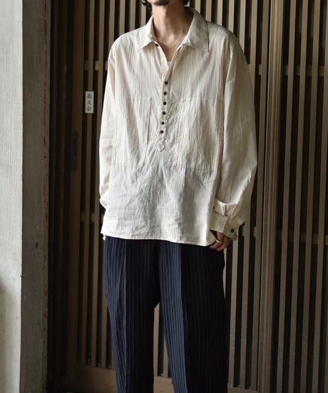 yose  COTTON SILK P/O SHIRT