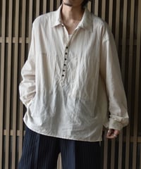 yose  COTTON SILK P/O SHIRT
