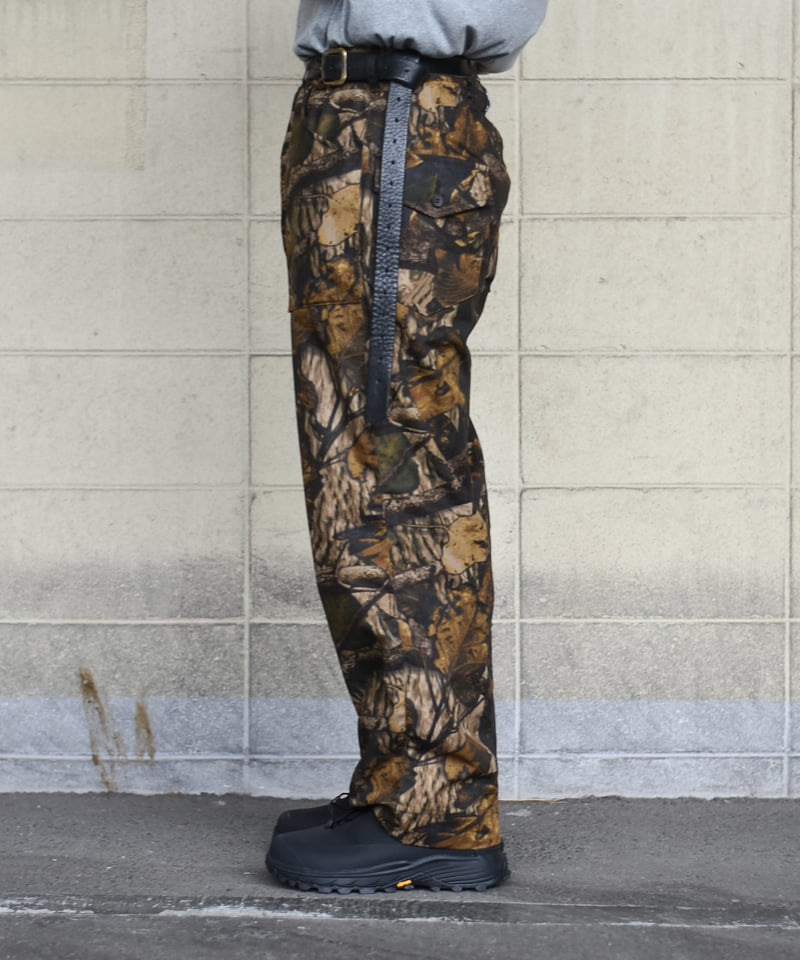 Willow Pants/ウィローパンツP-001 charcoal strip Willow Pants