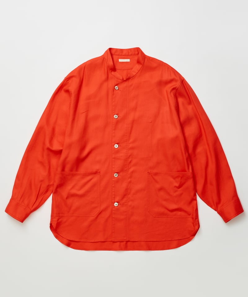 ULTERIOR RAYON LINEN TWILL WORK SH-JKT | 45do｜