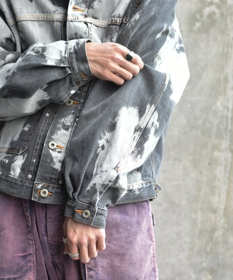 【LAST1】Willow Pants P-012 BLK bleach
