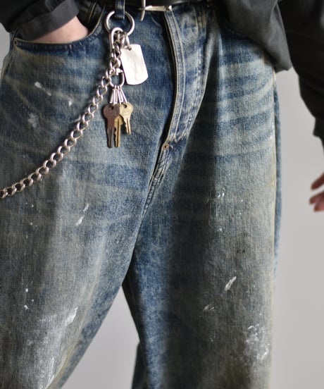 refomed FRESH MAN DENIM WIDE PANTS "PAINT"