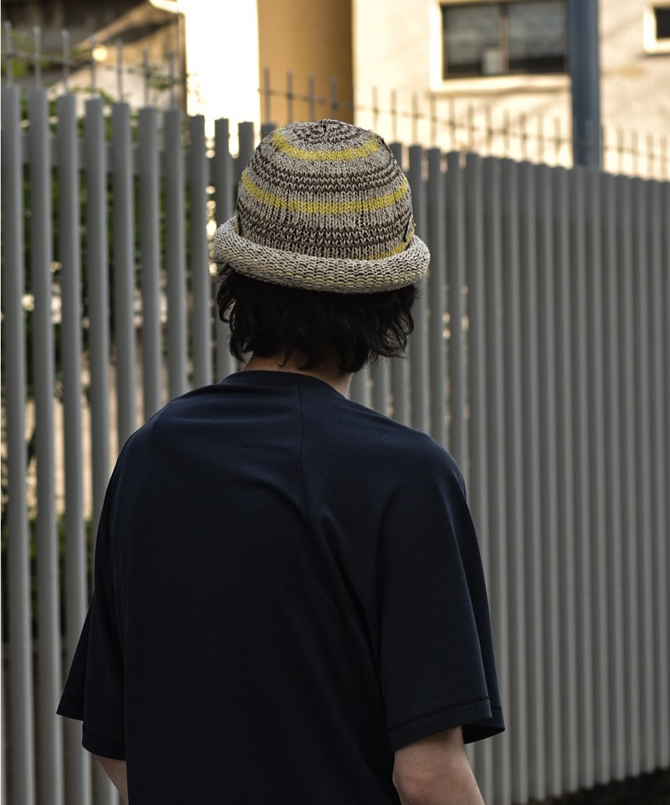 Indietro Association Roll Knit Cap-45do Exclusi