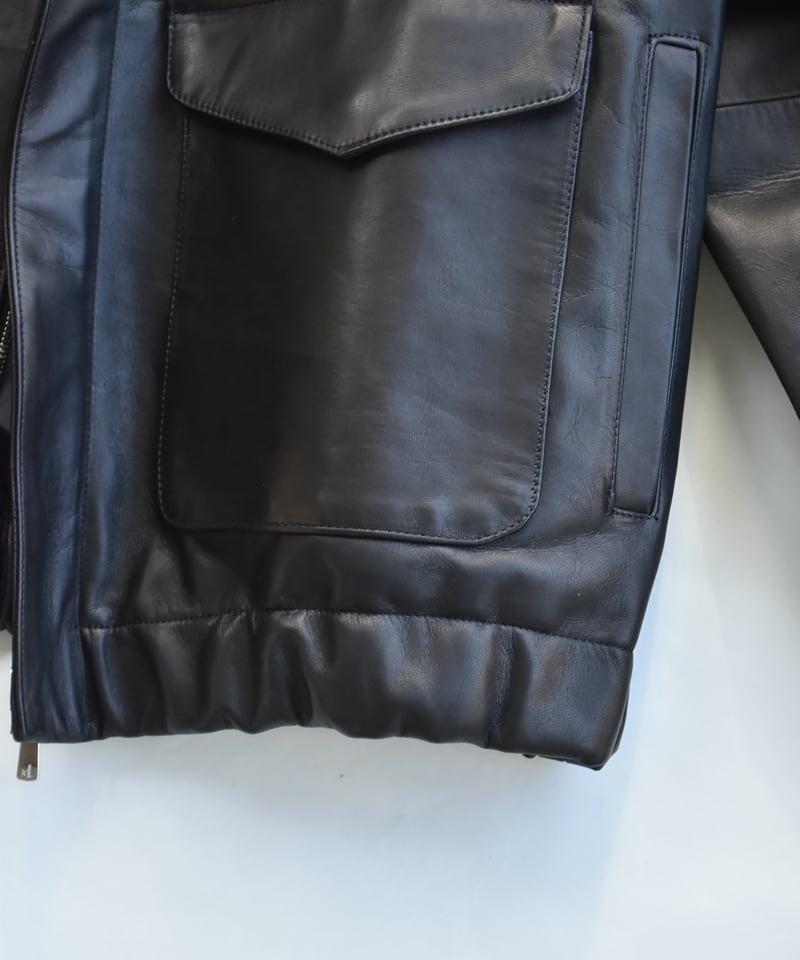 superNova. Leather flight jacket - Horsehide /