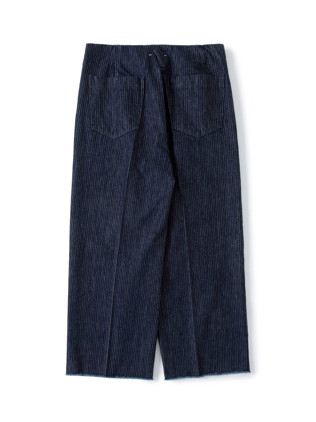saby TUCK-BAGGY TYPE 2 - Stripe Denim One Wash