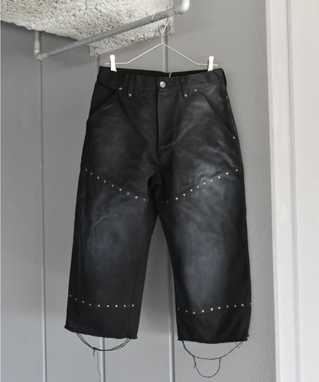 NAM Cropped Work Pants - Gel Studs