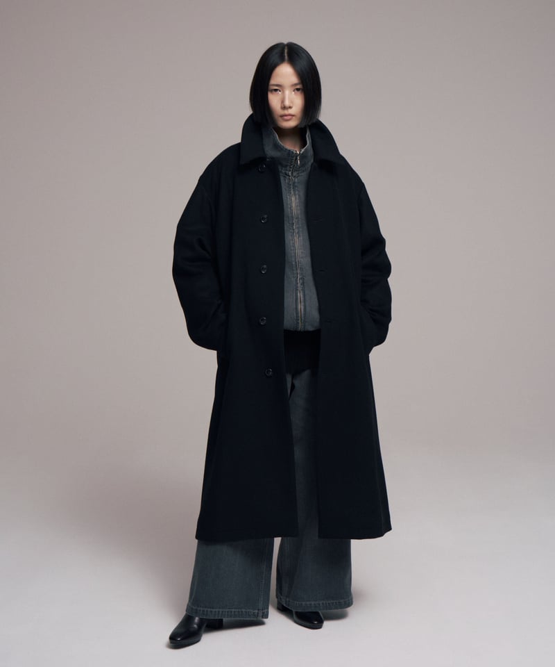 superNova. Bal collar coat - Melton | 45do｜ULTE