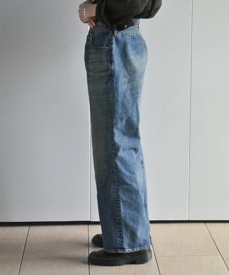 【LAST1】refomed FRESH MAN PADDED DENIM "USED"