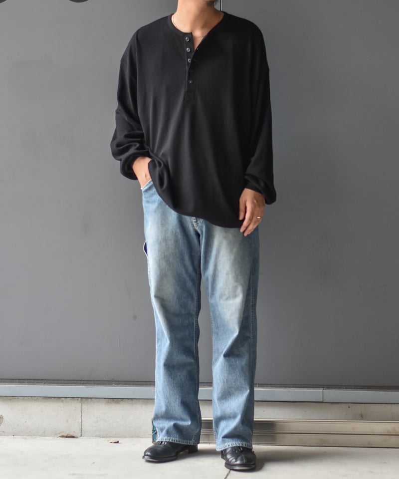 トップス ULTERIOR C/CASH HONEYCOMB HENLEY-NECK ULTERIOR C/CASH HONEYCOMB HENLEY-NECK TOP | 45