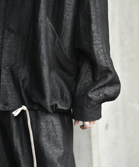 O project  BALLOON SHIRT/SPECIAL WRINKLE SILK