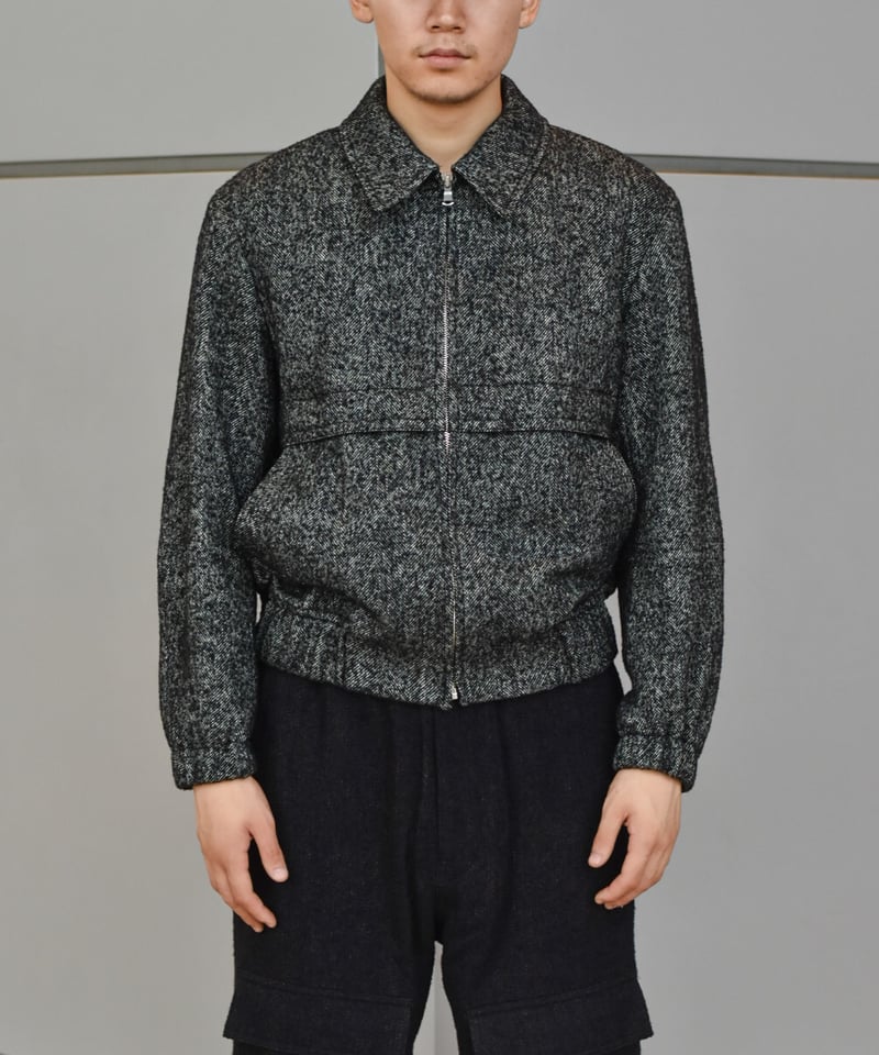 ENCOMING PANELED SHORT BLOUSON | 45do 