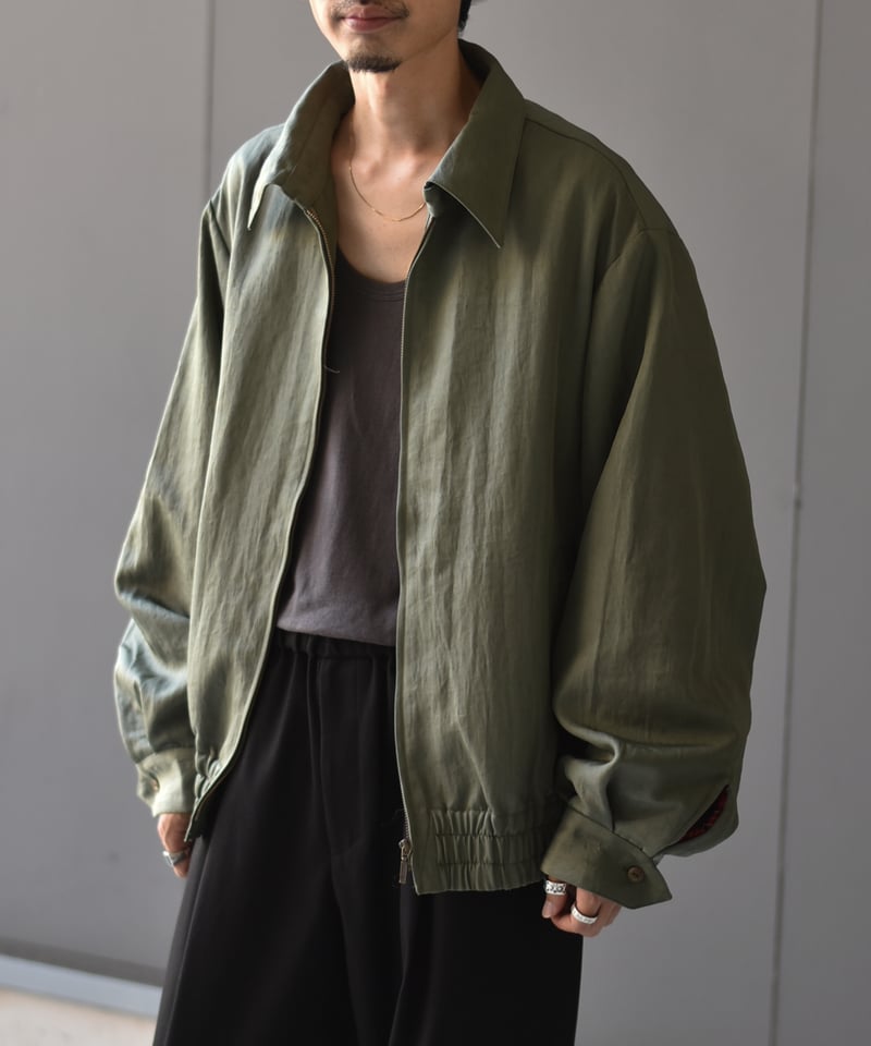 RICE NINE TEN NYLON ZIP UP BLOUSON | 45do｜ULTE