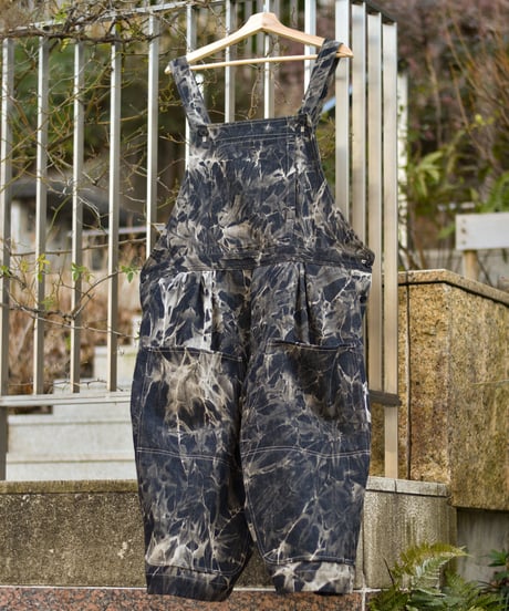 パンツ O project wool wide cargo pants ストレッチPU ワイドカーゴパンツ / Stretch PU Wide Cargo