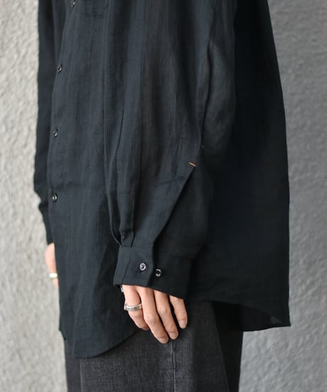 Gorsch the merry coachman  Panama Cotton Breath Collar Shirt