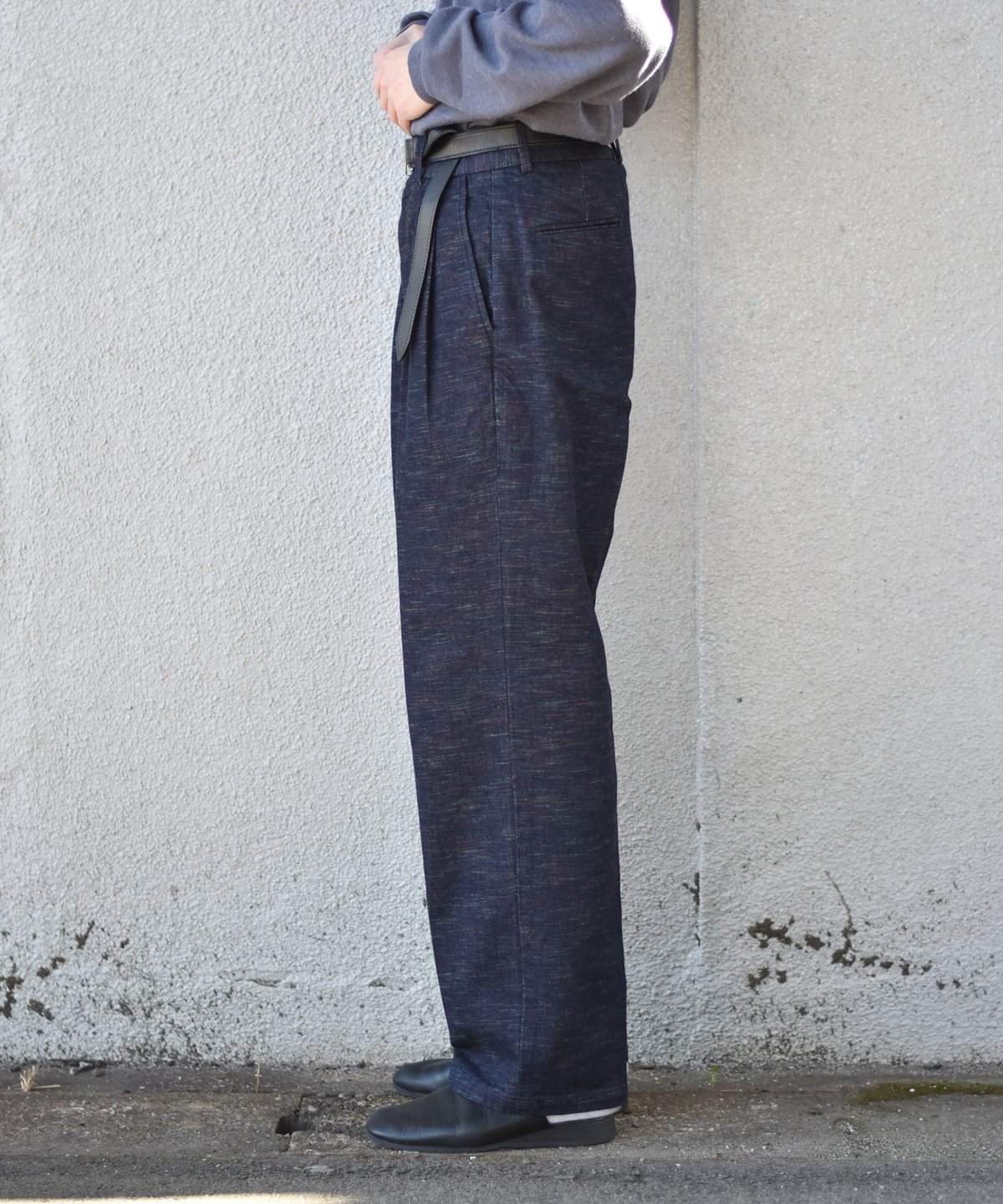 TUITACI INLAY DENIM TROUSER “Morenci” | 45do｜re
