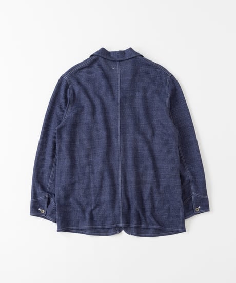 saby WORKERS JACKET TYPE S.B - Bishu Japan Linen Mesh Jacquard FAB -