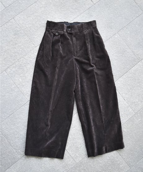 【LAST1】NEZU YOHIN TEN C/Liコーデュロイタンゴパンツ -45do exclusive