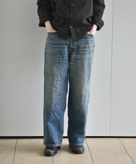 【LAST1】refomed FRESH MAN PADDED DENIM "USED"