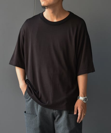 Gorsch the merry coachman Summer Wool Knit Pullover-Ryukyu Indigo