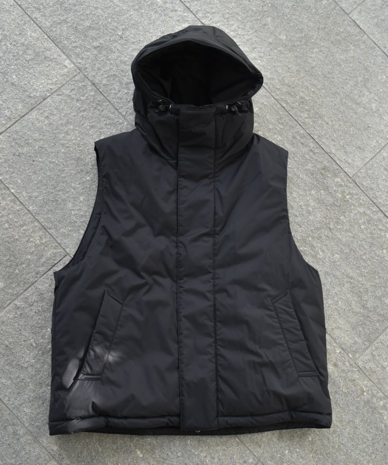 ALOUND VENTILATION NYLON VEST Sサイズ superNova. Padded hood vest