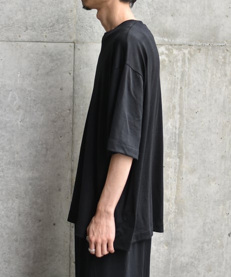 Gorsch the merry coachman Merino Wool Pullover Short Sleeve Knit