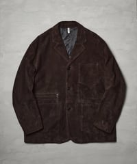 CCU TAILORED JKT3B -SHEEP SUEDE